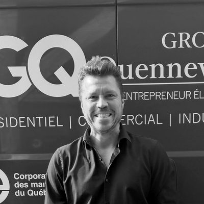 Bruno Quenneville, Fondateur · Maître électricien, Adm.A. chez Groupe Quenneville