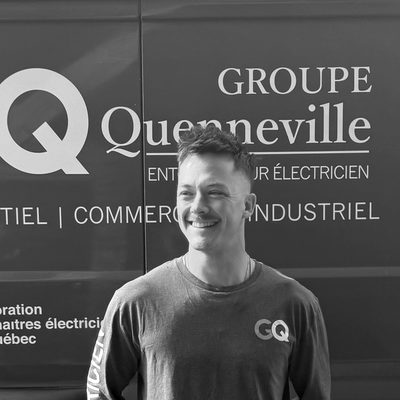 Christopher, Électricien chez Groupe Quenneville