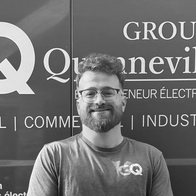 Mathieu, Électricien chez Groupe Quenneville